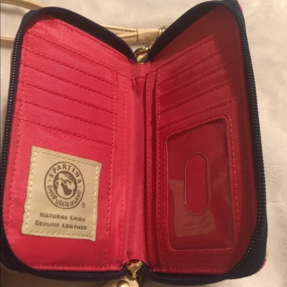 Spartina Phone Wristlet Wallet - Picture 3 of 4